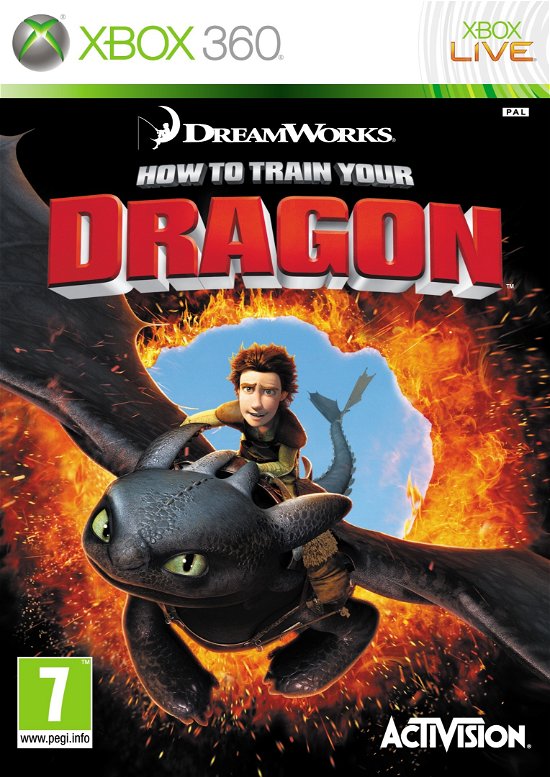 Cover for Activision Blizzard · How To Train Your Dragon (X360) (2010)