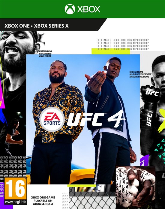 Cover for Electronic Arts · Ufc 4 (XONE) (2018)