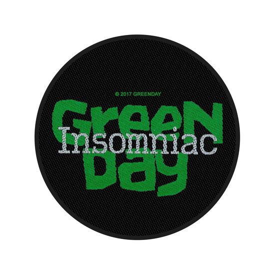 Cover for Green Day · Green Day: Insomniac (Toppa) (MERCH) (2019)