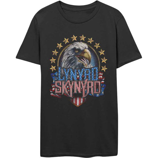 Lynyrd Skynyrd Unisex T-Shirt: Eagle - Lynyrd Skynyrd - Produtos - PHD - 5056012050491 - 23 de julho de 2021