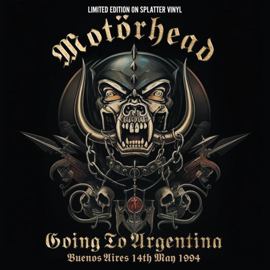 Cover for Motörhead · Going To Argentina (Splatter Vinyl) (LP) (2024)