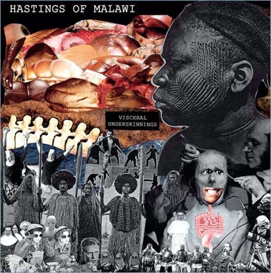 Cover for Hastings Of Malawi · Visceral Underskinnings (LP) [Coloured edition] (2018)