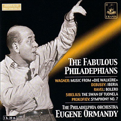 Cover for Eugene Ormandy · Fabulous Philadelphians (CD) (2018)