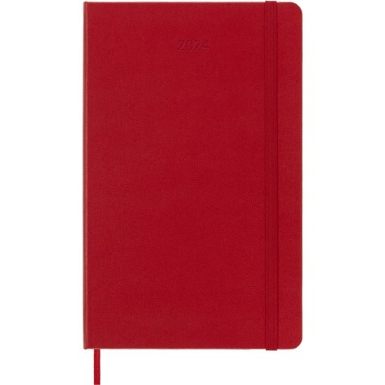 Cover for Moleskine · Moleskine 2024 12-Month Daily Large Hardcover Notebook (Paperback Bog) (2023)