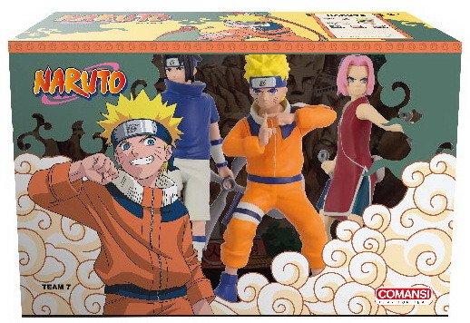 Cover for Naruto Shippuden: Wave 1 · Naruto Shippuden: Wave 1 - 3 Figurine Gift Box Set (Toys)