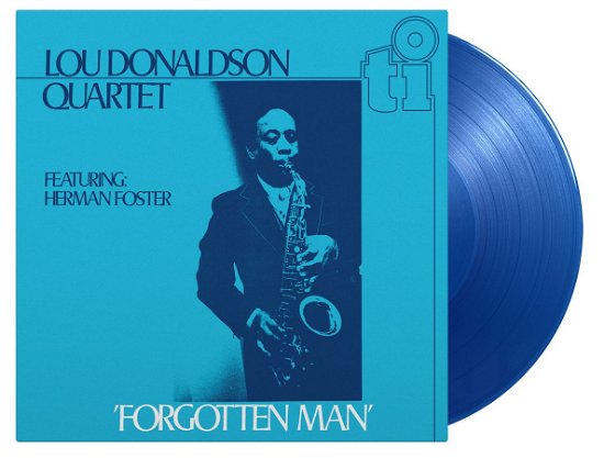 Cover for Lou Donaldson · Forgotten Man (LP) [Limited Translucent Blue Vinyl edition] (2023)