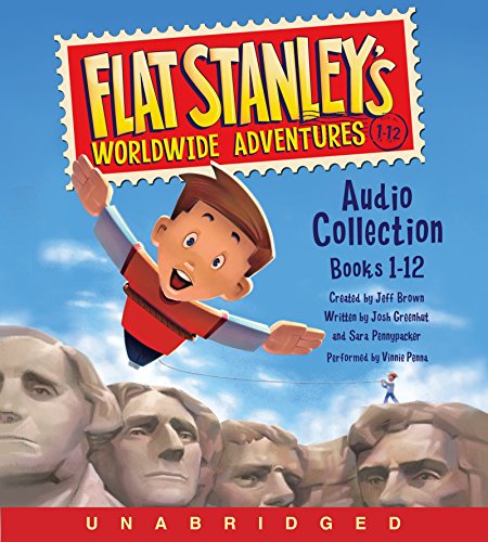 Cover for Jeff Brown · Flat Stanley's Worldwide Adventures Audio Collection: Books 1-12 (Audiobook (CD)) (2014)