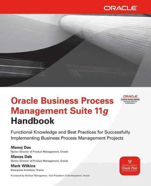 Cover for Manoj Das · Oracle Business Process Management Suite 11g Handbook (Paperback Book) [Ed edition] (2011)