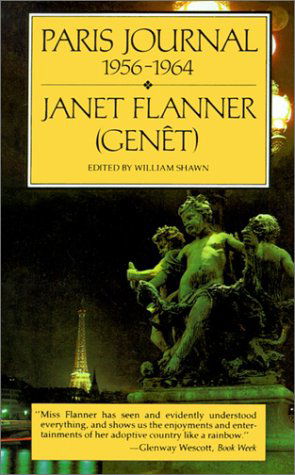 Cover for Janet Flanner (Genet) · Paris Journal, 1956-1964 (Paperback Book) [Reprint edition] (1988)