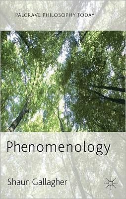 Cover for Shaun Gallagher · Phenomenology - Palgrave Philosophy Today (Paperback Book) (2012)