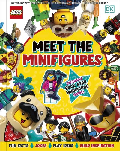 Cover for Helen Murray · LEGO Meet the Minifigures: With Exclusive LEGO Rockstar Minifigure - LEGO (Hardcover Book) (2022)