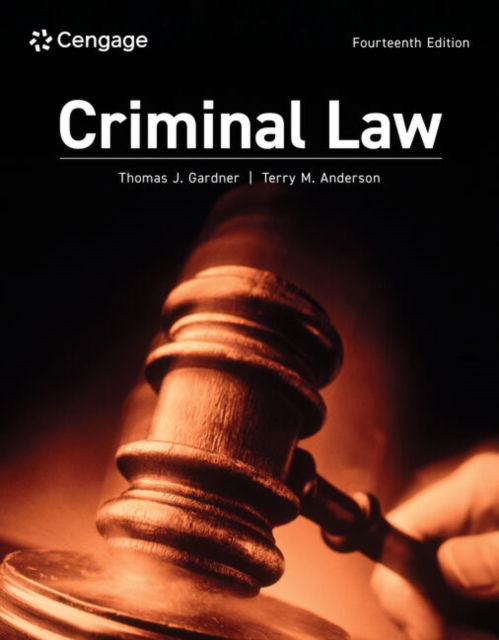 Cover for Thomas Gardner · Criminal Law (Hardcover Book) (2025)