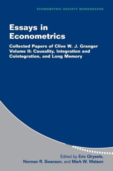 Cover for Clive W. J. Granger · Essays in Econometrics: Collected Papers of Clive W. J. Granger - Econometric Society Monographs (Paperback Book) (2001)