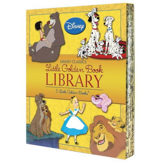 Cover for Disney Classics Little Golden Book Library (Disney) (Hardcover Book) [Box edition] (2013)