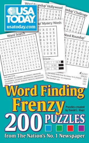 Cover for USA Today · USA Today Word Finding Frenzy: 200 Puzzles (Paperback Book) (2010)
