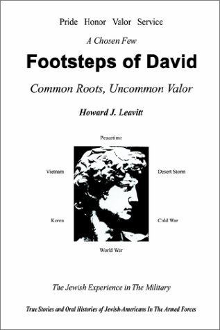 Cover for Howard J. Leavitt · Footsteps of David: Common Roots, Uncommon Valor (Hardcover Book) (2002)
