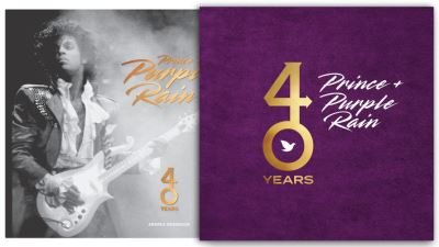 Cover for Andrea Swensson · Prince and Purple Rain: 40 Years (Hardcover bog) (2024)