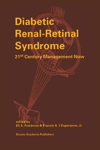 Cover for Eli A. Friedman · Diabetic Renal-Retinal Syndrome: 21st Century Management Now (Hardcover bog) [1998 edition] (1998)