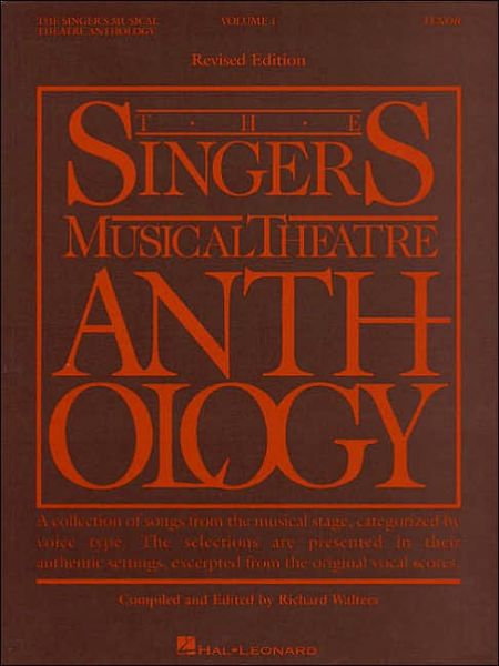 Cover for Richard Walters · The Singers Musical Theatre: Tenor Volume 1 (Partituren) [Revised edition] (1987)