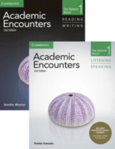 Cover for Jennifer Wharton · Academic Encounters Level 1 2-Book Set (Book) (2022)