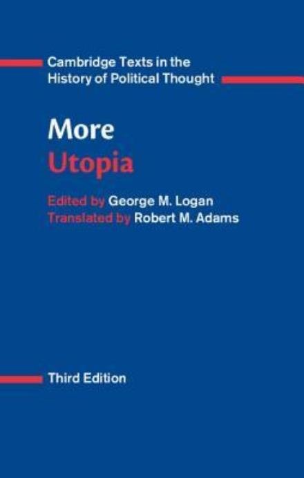 Cover for Thomas More · More: Utopia - Cambridge Texts in the History of Political Thought (Gebundenes Buch) [3 Revised edition] (2016)