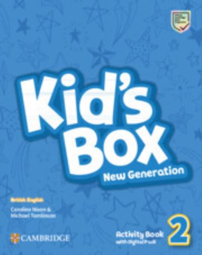 Cover for Caroline Nixon · Kid's Box New Generation Level 2 Activity Book with Digital Pack British English (Book) (2023)