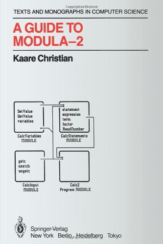 Cover for Kaare Christian · A Guide to Modula-2 - Monographs in Computer Science (Paperback Book) [Softcover reprint of the original 1st ed. 1986 edition] (2012)