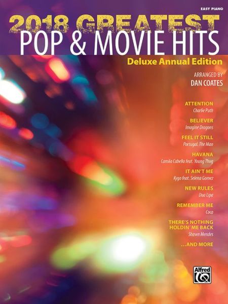 Cover for Dan Coates · 2018 Greatest Pop &amp; Movie Hits : Deluxe Annual Edition (Paperback Book) (2018)