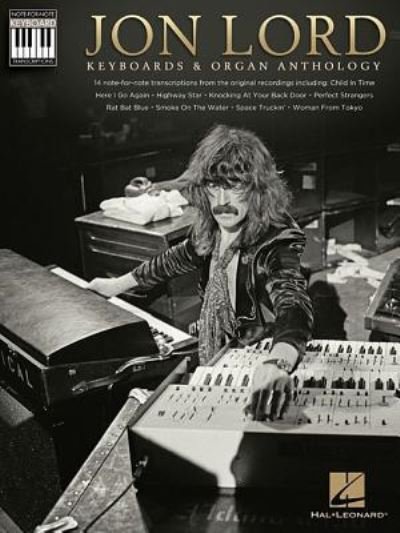 Cover for Jon Lord · Jon Lord - Keyboards and Organ Anthology (Bok) (2015)