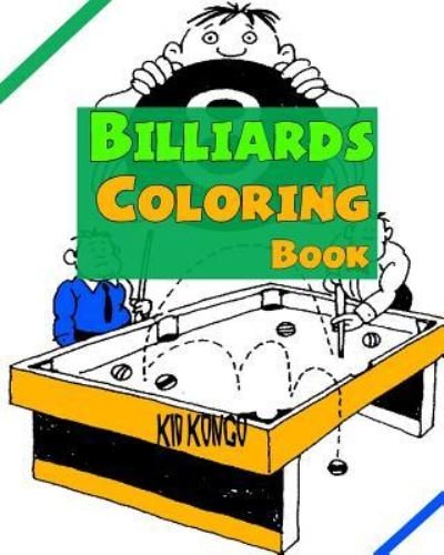 Cover for Kid Kongo · Billiards Coloring Book (Taschenbuch) (2016)