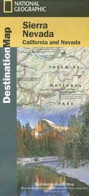 Cover for National Geographic Maps · Sierra Nevada: Destination Map (Kort) (2024)