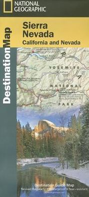 Cover for National Geographic Maps · Sierra Nevada: Destination Map (Map) (2024)