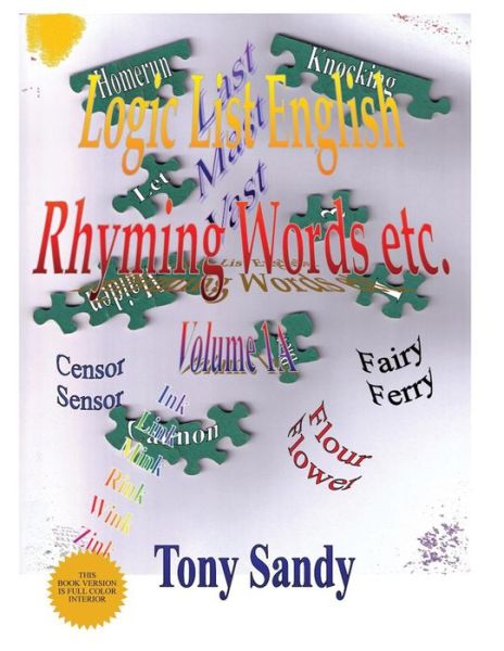 Cover for Tony Sandy · Logic List English (Paperback Book) (2017)