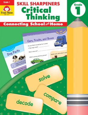 Cover for Evan Moor · Skill Sharpeners Critical Thinking, Grade 1 (Paperback Book) (2017)