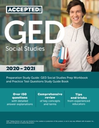 Cover for Inc Exam Prep Team Accepted · GED Social Studies Preparation Study Guide (Paperback Bog) (2020)
