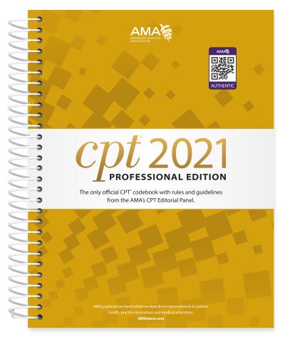 Cover for American Medical Association · CPT 2021 Professional Edition (Spiral Book) (2020)