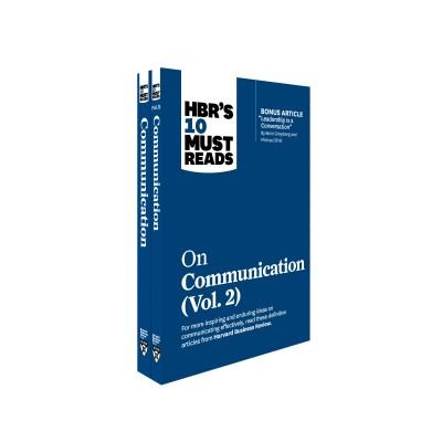 Cover for Harvard Business Review · HBR's 10 Must Reads on Communication 2-Volume Collection (Bog) (2021)