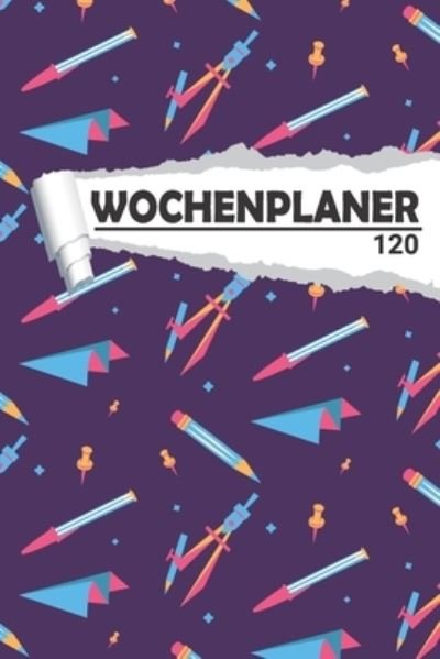 Cover for Aw Media · Wochenplaner Stift und Zirke (Pocketbok) (2020)