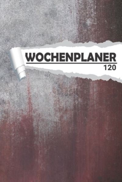 Cover for Aw Media · Wochenplaner Beton mit Rost (Taschenbuch) (2020)
