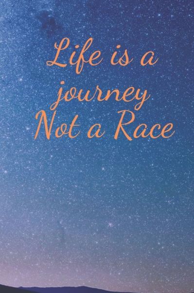 Cover for Sharni Langan · Life is a journey not a race (Paperback Book) (2019)