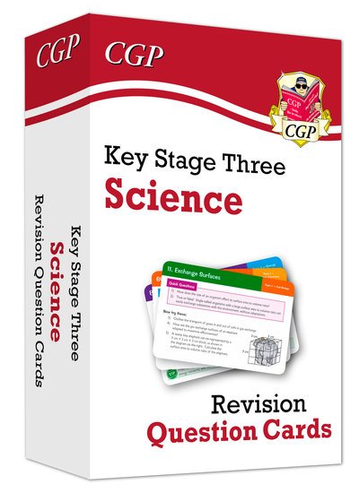 Cover for CGP Books · KS3 Science Revision Question Cards - CGP KS3 Question Cards (Hardcover bog) (2019)