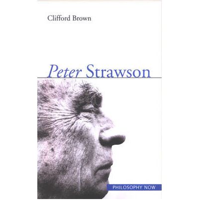 Cover for Clifford A. Brown · Peter Strawson (Paperback Book) (2006)