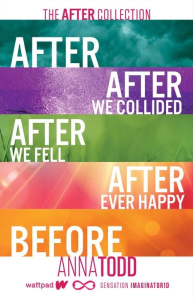 The After Collection: After, After We Collided, After We Fell, After Ever Happy, Before - The After Series - Anna Todd - Kirjat - Gallery Books - 9781982158491 - tiistai 20. lokakuuta 2020