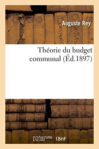 Cover for Rey-a · Théorie Du Budget Communal (Pocketbok) [French edition] (2014)