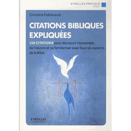 Cover for Christine Pellistrandi · Citations bibliques expliquees (Paperback Book) (2014)