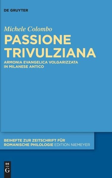 Cover for Colombo · Passione Trivulziana (Book) (2016)