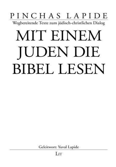 Cover for Lapide · Mit einem Juden die Bibel lesen (Book)