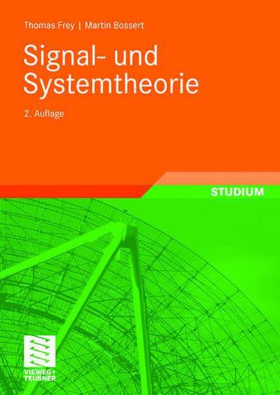 Cover for Thomas Frey · Signal- und Systemtheorie (Paperback Book) (2008)