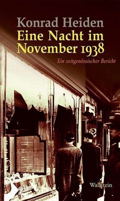 Cover for Heiden · Eine Nacht im November 1938 (Buch)