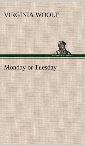 Cover for Virginia Woolf · Monday or Tuesday (Gebundenes Buch) (2012)